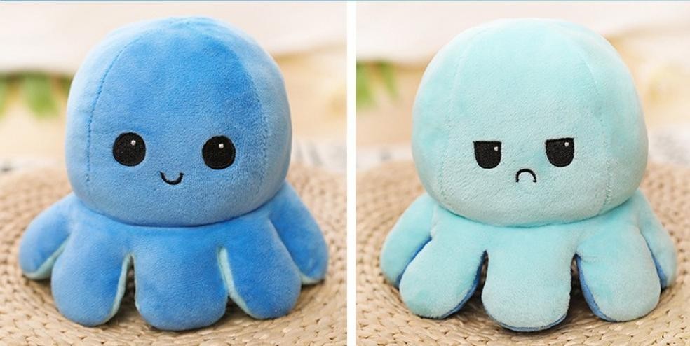 Игрушка Восьминог Перевертыш 20 см синий-голубой
Игрушка Восьминог Перевертыш 20 см синий-голубой