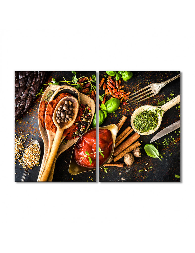 Модульная картина Artel «Специи- все что нужно для вкусного мяса» 2 модуля 120x180 см
Модульная картина Artel «Специи- все что нужно для вкусного мяса» 2 модуля 120x180 см