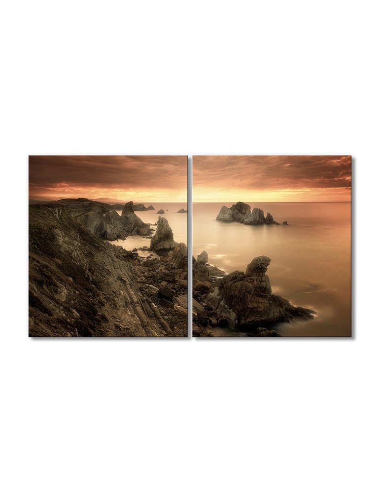Модульная картина Artel «Скалистое побережье закат» 2 модуля 90x135 см
Модульная картина Artel «Скалистое побережье закат» 2 модуля 90x135 см
