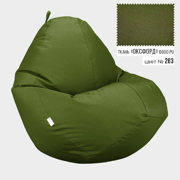 Бескаркасное кресло мешок груша Овал Hifriend XXL 90x130 Оливковый (Оксфорд 600D PU)
Бескаркасное кресло мешок груша Овал Hifriend XXL 90x130 Оливковый (Оксфорд 600D PU)