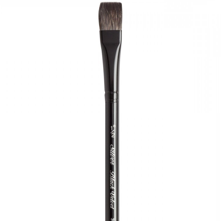 Кисть SILVER BRUSH BLACK VELVET SQUIRREL & RISSLON BRUSH BS3008S плоская №1/2
Кисть SILVER BRUSH BLACK VELVET SQUIRREL & RISSLON BRUSH BS3008S плоская №1/2