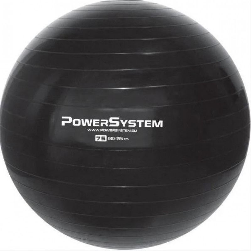 Мяч для фитнеса и гимнастики Power System Pro Gymball Black 750 мм, код: 4013BK-0
Мяч для фитнеса и гимнастики Power System Pro Gymball Black 750 мм, код: 4013BK-0