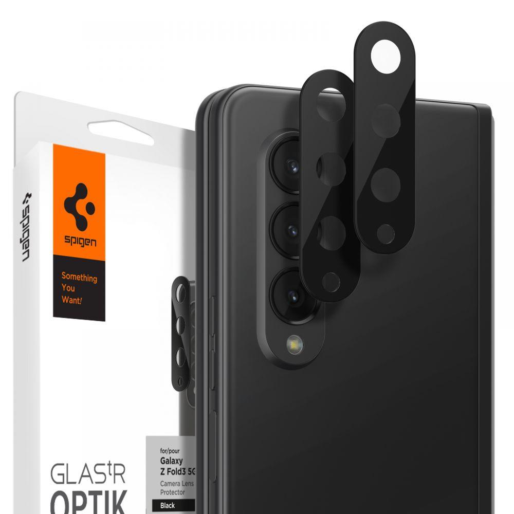 Защитное стекло на камеру Spigen GlastR Slim Optik Camera Lens 2-Pack Samsung Galaxy Z Fold 3 Black
Защитное стекло на камеру Spigen GlastR Slim Optik Camera Lens 2-Pack Samsung Galaxy Z Fold 3 Black
