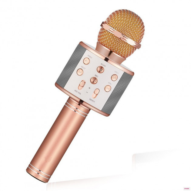 Беспроводной микрофон караоке с изменением голоса UTM WS858 с чехлом Pink встроенный динамик (1742-DM)
Беспроводной микрофон караоке с изменением голоса UTM WS858 с чехлом Pink встроенный динамик (1742-DM)