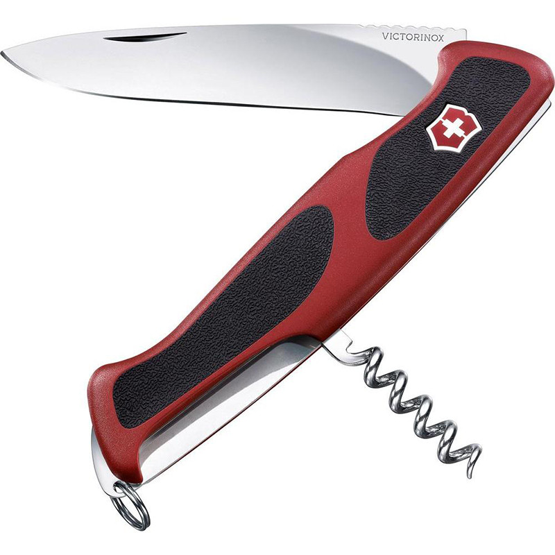 Нож складной, мультитул Victorinox Rangergrip 52 (130мм, 5 функций), красный 0.9523.С
Нож складной, мультитул Victorinox Rangergrip 52 (130мм, 5 функций), красный 0.9523.С