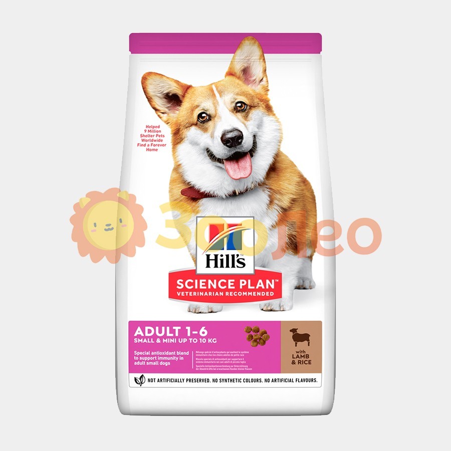 HILL'S SCIENCE PLAN Adult Small & Mini Сухой Корм для Собак с Ягненком и Рисом - 1.5 кг
HILL'S SCIENCE PLAN Adult Small & Mini Сухой Корм для Собак с Ягненком и Рисом - 1.5 кг