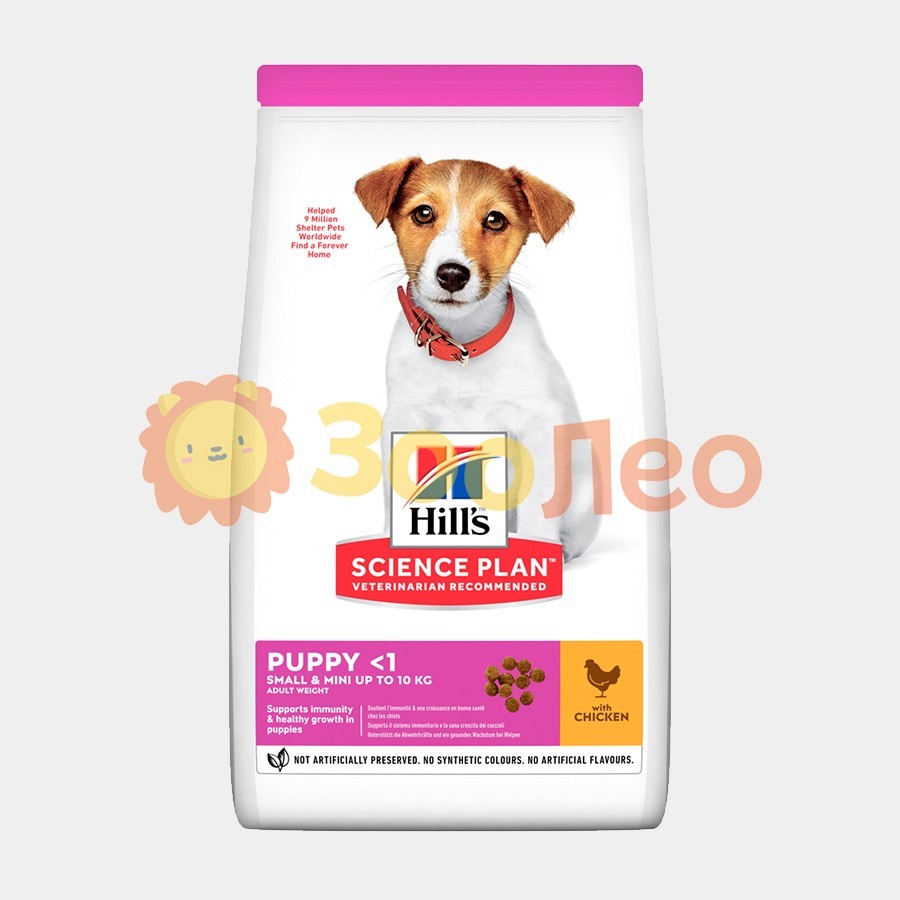 HILL'S SCIENCE PLAN Puppy Small & Miniature Сухой Корм для Щенков с Курицей - 3 кг
HILL'S SCIENCE PLAN Puppy Small & Miniature Сухой Корм для Щенков с Курицей - 3 кг