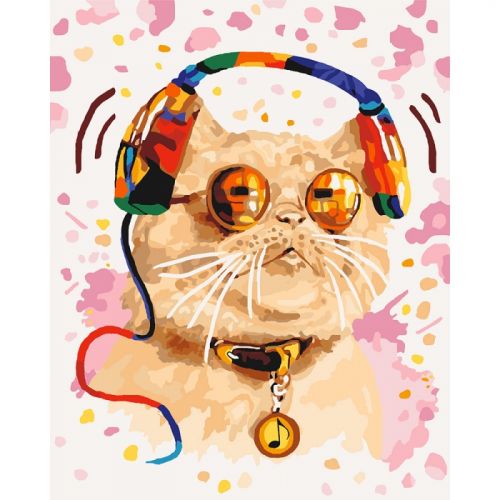 Картина за номерами Ідейка Меломан 40х50 (КНО4141) 
Картина за номерами Ідейка Меломан 40х50 (КНО4141)