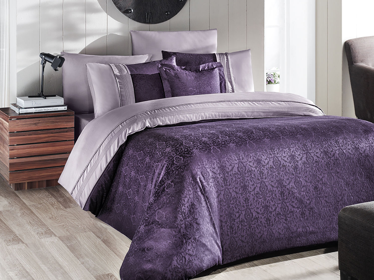 Постільна білизна First Choice V.I.P Satin Moonlight 200 х 220 см London Purple (1937-10)
Постільна білизна First Choice V.I.P Satin Moonlight 200 х 220 см London Purple (1937-10)
