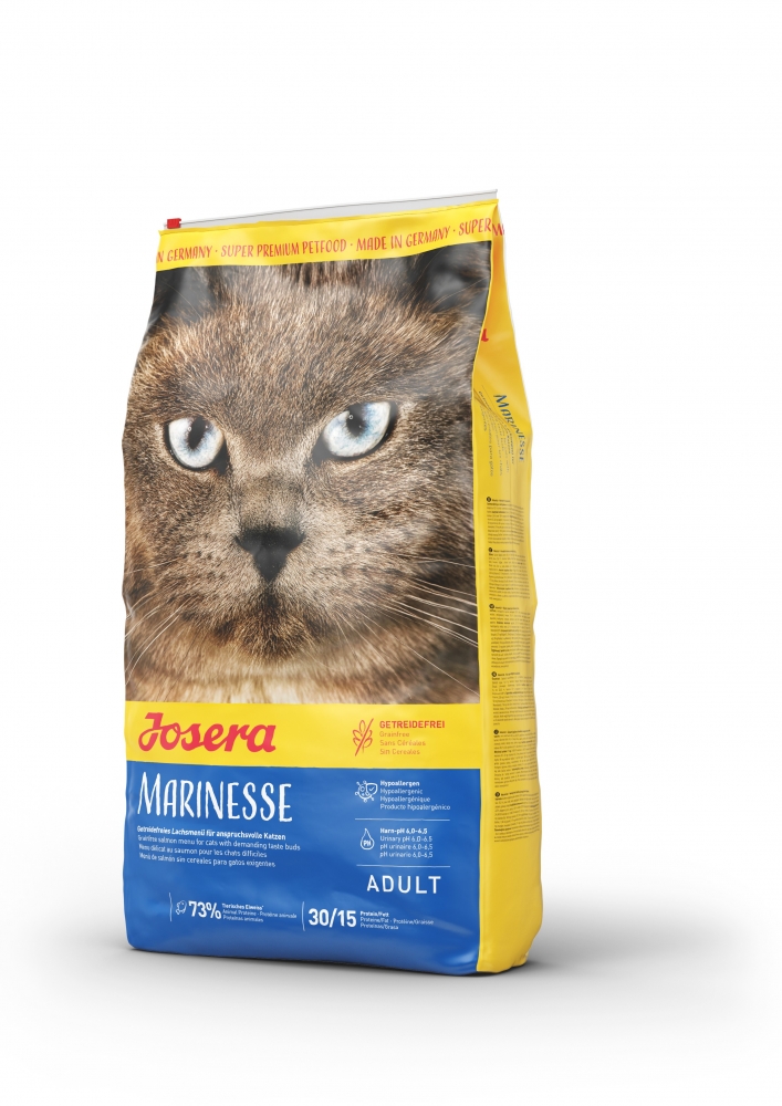 Сухой гипоаллергенный корм для взрослых кошек Josera Marinesse Adult с лососем и рисом 10 кг
Сухой гипоаллергенный корм для взрослых кошек Josera Marinesse Adult с лососем и рисом 10 кг