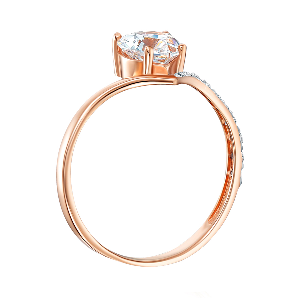 Кольцо из красного золота с фианитами S Zirconia и родированием 000138783 19 размера
Кольцо из красного золота с фианитами S Zirconia и родированием 000138783 19 размера