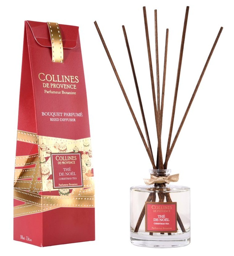 Аромадиффузор Collines de Provence Рождественский чай Christmas (Новогодняя), 100мл
Аромадиффузор Collines de Provence Рождественский чай Christmas (Новогодняя), 100мл