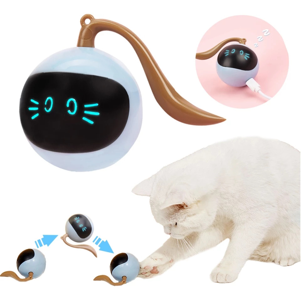 Игрушка для кошки USB smart мяч-шарик с хаотичным движением и подсветкой Sundy CreZZzo
Игрушка для кошки USB smart мяч-шарик с хаотичным движением и подсветкой Sundy CreZZzo