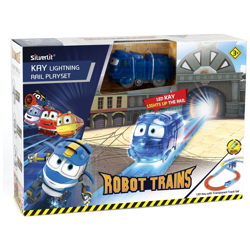 Игровой набор Silverlit Robot Trains Железная дорога Молния с подсветкой (80187)
Игровой набор Silverlit Robot Trains Железная дорога Молния с подсветкой (80187)