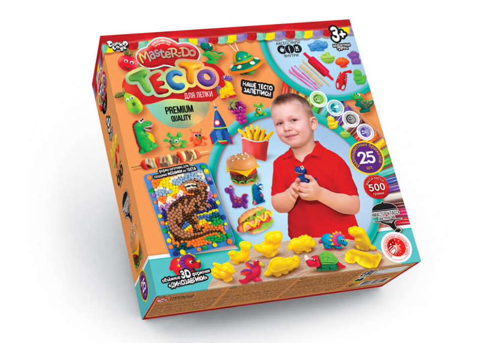 Набор для творчества Тесто для лепки Master Do ТМD-05, 25 цветов (Оранжевый) Danko Toys
Набор для творчества Тесто для лепки Master Do ТМD-05, 25 цветов (Оранжевый) Danko Toys
