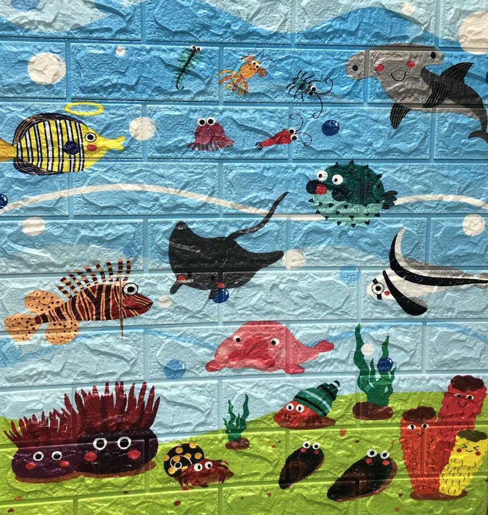 Самоклеящаяся Детская 3D панель обои Комплект 10шт. Sticker Wall 700x770x6мм. Шумоизоляционные Гипоалергенные Сертифицированные Подводный мир 001
Самоклеящаяся Детская 3D панель обои Комплект 10шт. Sticker Wall 700x770x6мм. Шумоизоляционные Гипоалергенные Сертифицированные Подводный мир 001