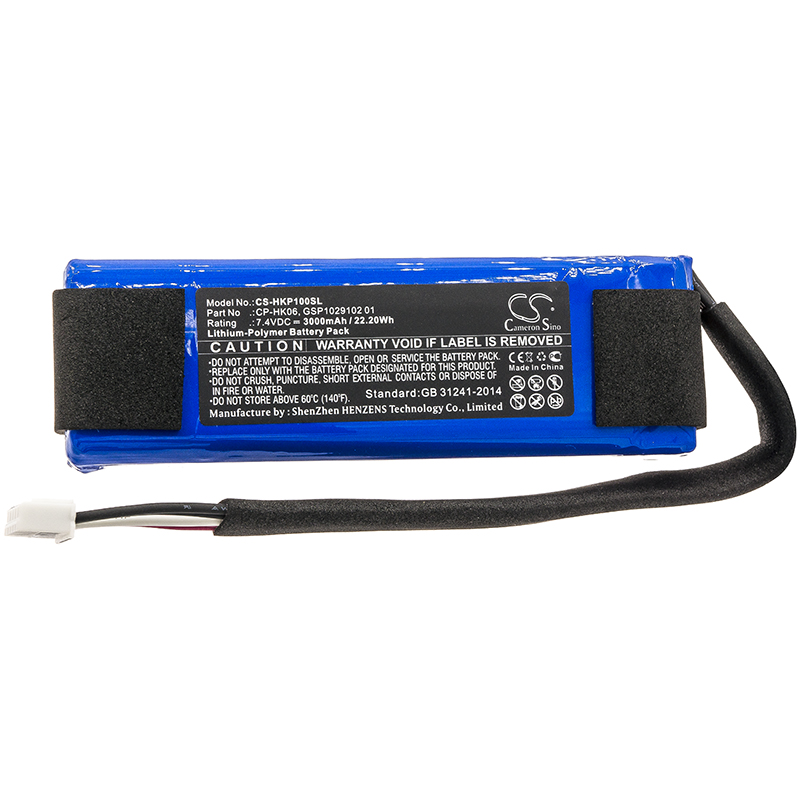 Аккумулятор Harman/Kardon 3000mAh Go Play, Go Play Mini, GO+ Play CP-HK06 GSP1029102 01 CS-HKP100SL
Аккумулятор Harman/Kardon 3000mAh Go Play, Go Play Mini, GO+ Play CP-HK06 GSP1029102 01 CS-HKP100SL