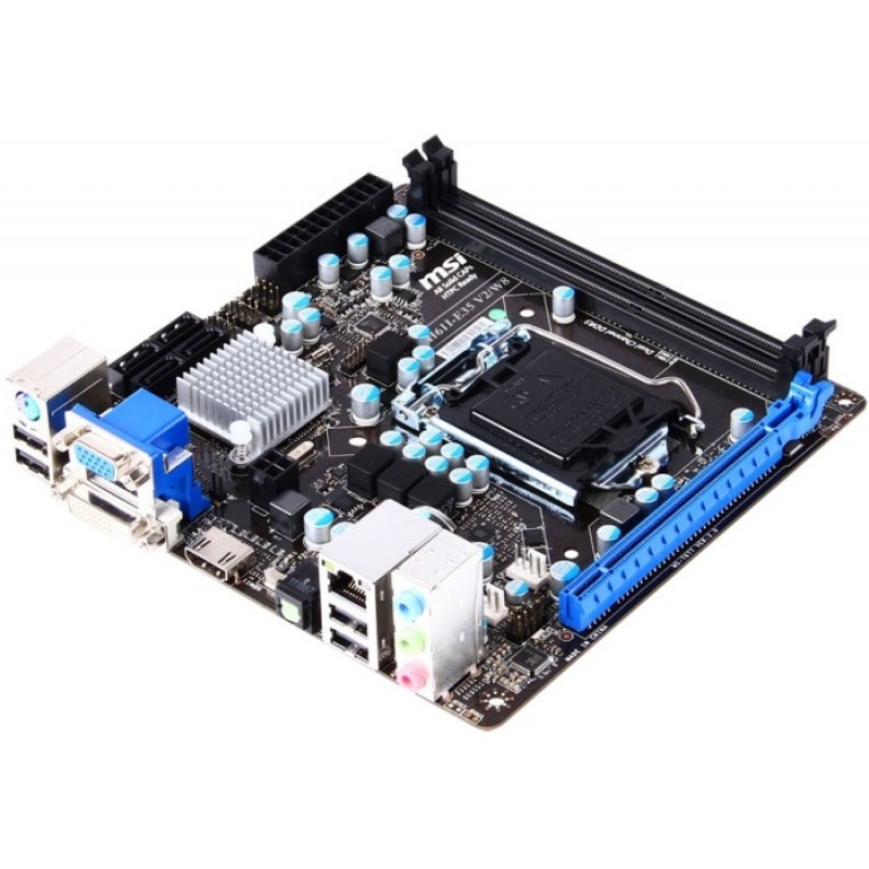 Материнская плата MSI H61i-E35 V2/W8, 1155, DDR3 - Процессор G620 - Кулер Б/У 5319
Материнская плата MSI H61i-E35 V2/W8, 1155, DDR3 - Процессор G620 - Кулер Б/У 5319