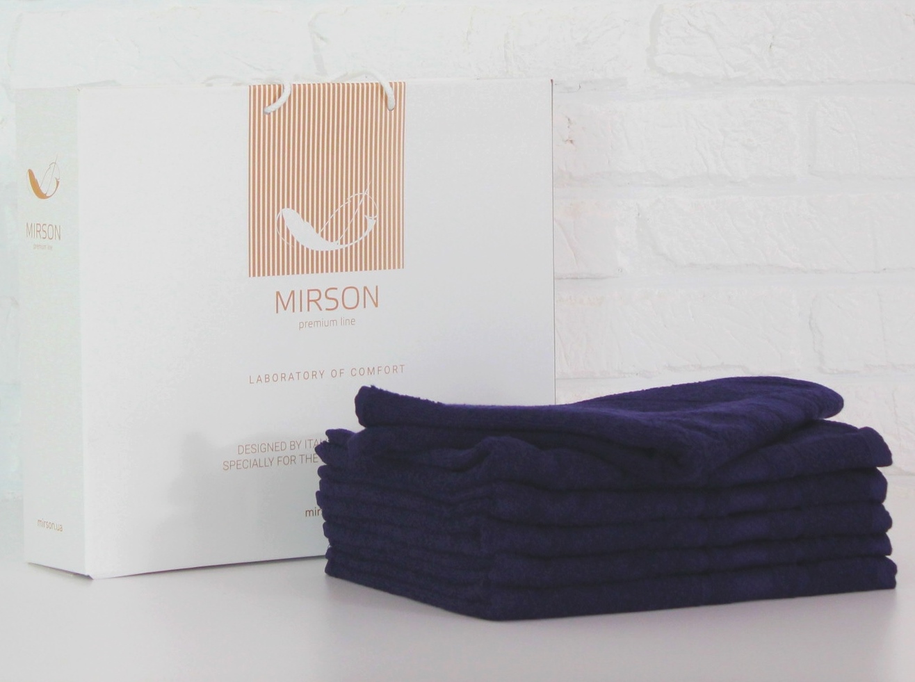Набор полотенец MirSon 5073 Elite SoftNes Darkblue 70x140 см - 6 шт Темно-синий италия, махра
Набор полотенец MirSon 5073 Elite SoftNes Darkblue 70x140 см - 6 шт Темно-синий италия, махра