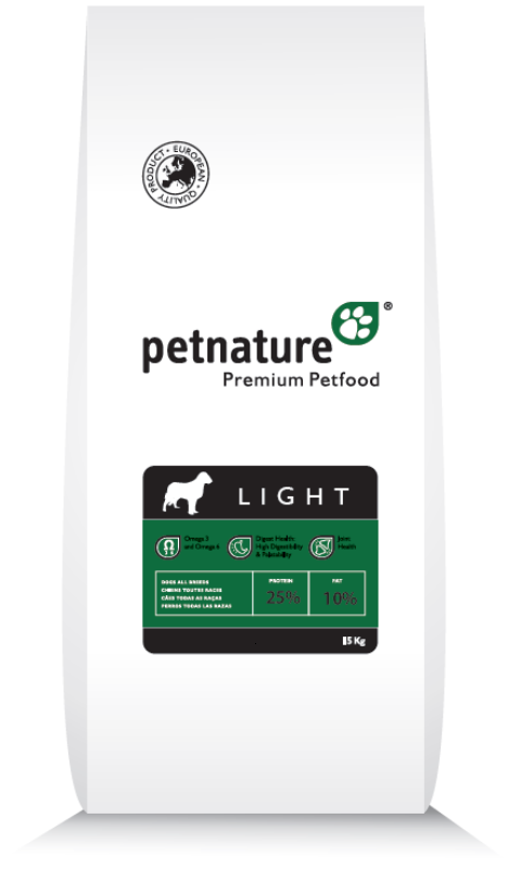 Сухой корм PetNature Light для взрослых собак всех пород контроль веса курица 15 кг
Сухой корм PetNature Light для взрослых собак всех пород контроль веса курица 15 кг