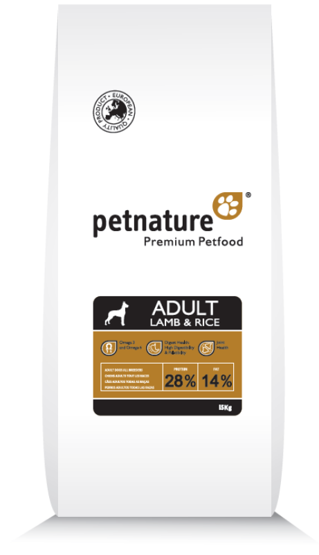 Сухой корм PetNature Adult Lamb & Rice для взрослых собак всех пород ягненок 20 кг
Сухой корм PetNature Adult Lamb & Rice для взрослых собак всех пород ягненок 20 кг