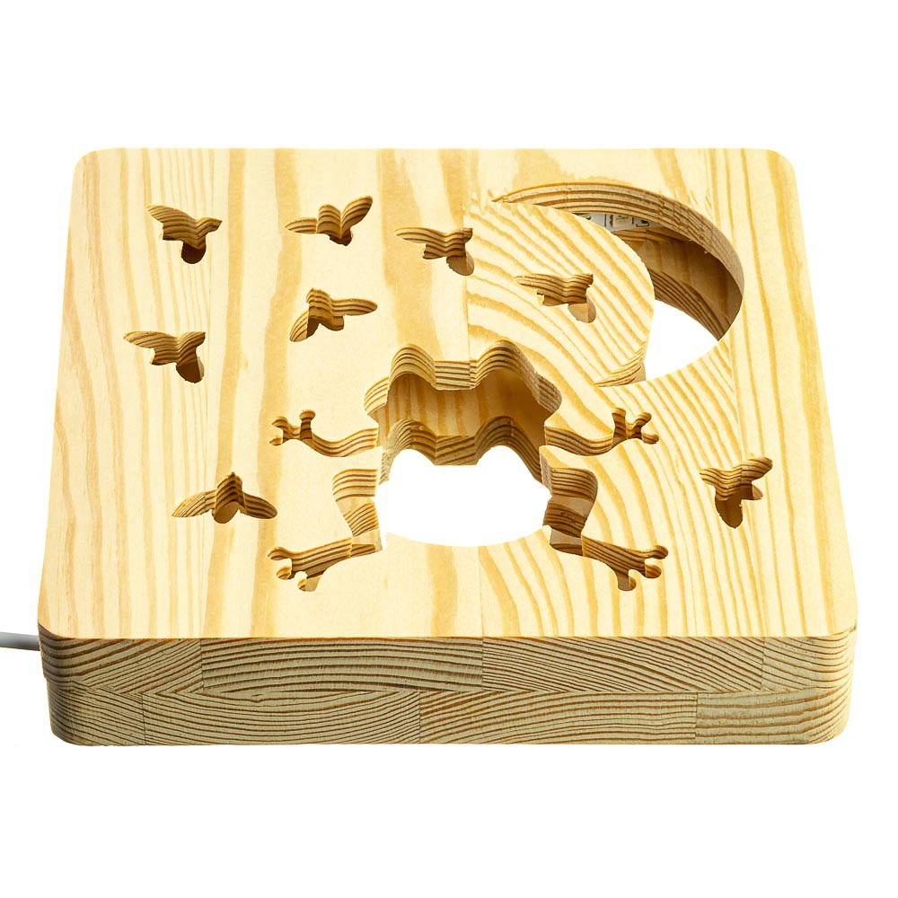 Светильник ночник ArtEco Light из дерева LED "Лягушка и сверчки" с пультом и регулировкой цвета, двойной RGB
Светильник ночник ArtEco Light из дерева LED "Лягушка и сверчки" с пультом и регулировкой цвета, двойной RGB