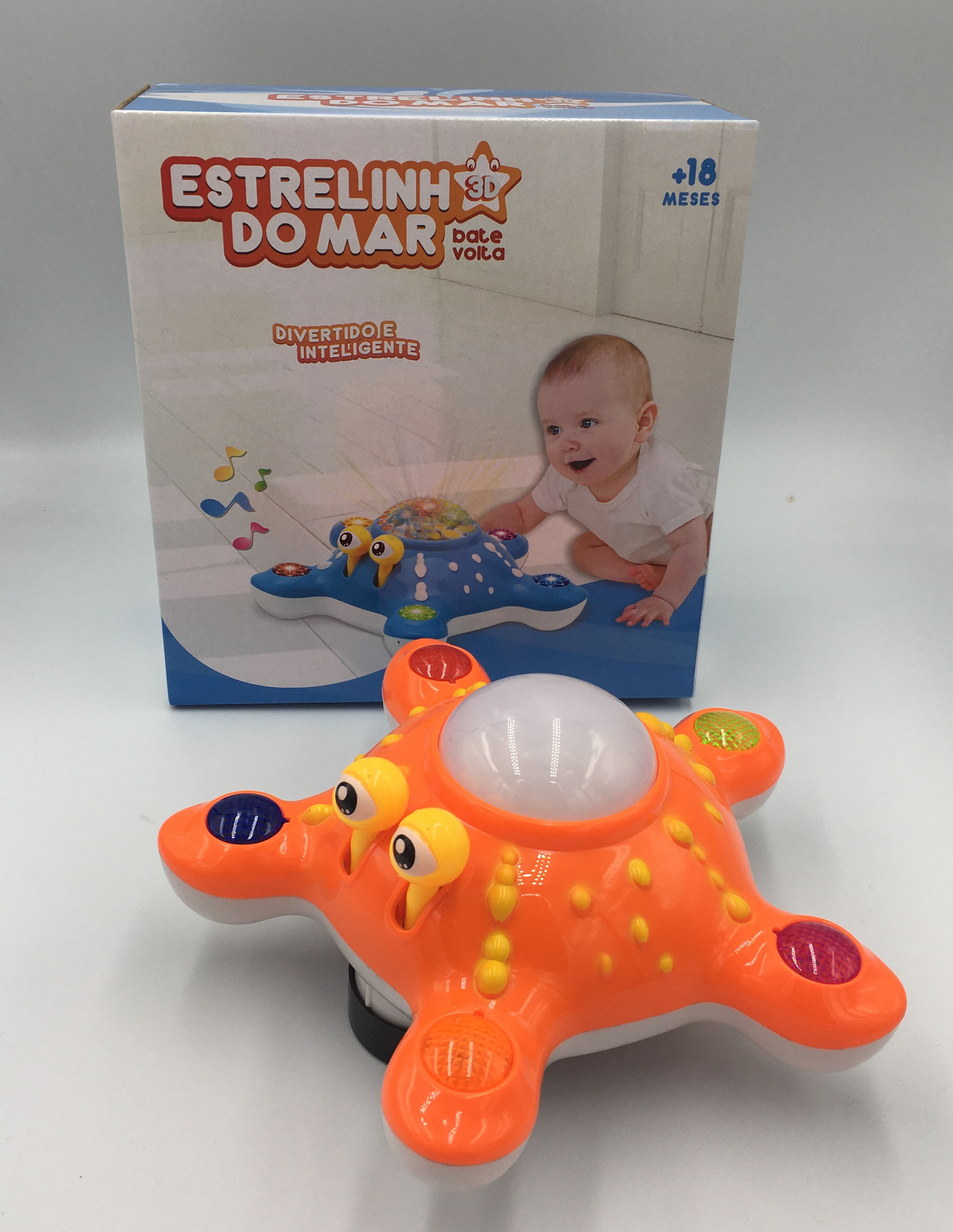 Морская звездочка ESTRELINH 3D DO MAR (ZS 8823) музыка, 3D подсветка, движение, оранжевый.
Морская звездочка ESTRELINH 3D DO MAR (ZS 8823) музыка, 3D подсветка, движение, оранжевый.