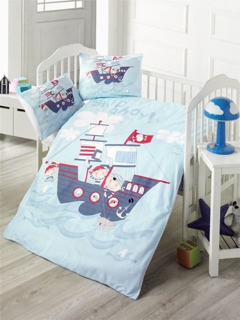 Комплект постельного белья для новорожденных LightHouse Bebek Ship 100x150 2200000035196
Комплект постельного белья для новорожденных LightHouse Bebek Ship 100x150 2200000035196