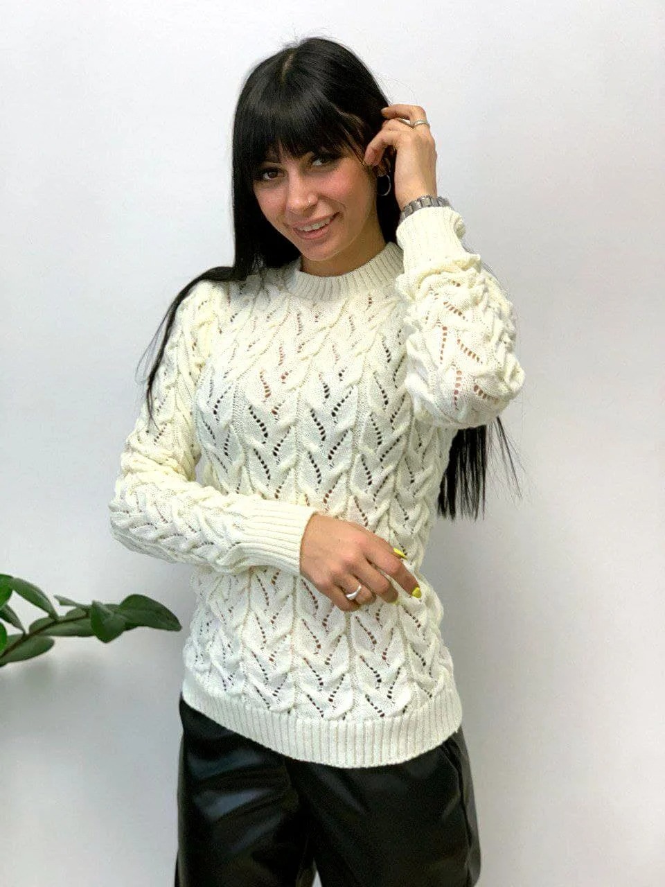 Fashions • Свитер с косами Далила Fashions - молоко (793-аш, Fashions • Свитер с косами Далила Fashions 42-48 молоко (793-аш)
Fashions • Свитер с косами Далила Fashions - молоко (793-аш, Fashions • Свитер с косами Далила Fashions 42-48 молоко (793-аш)