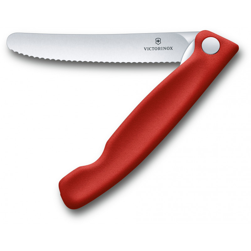 Кухонный нож Victorinox SwissClassic Foldable Paring 11см закругл.нос, волн. с крас. ручкой (блистер)
Кухонный нож Victorinox SwissClassic Foldable Paring 11см закругл.нос, волн. с крас. ручкой (блистер)