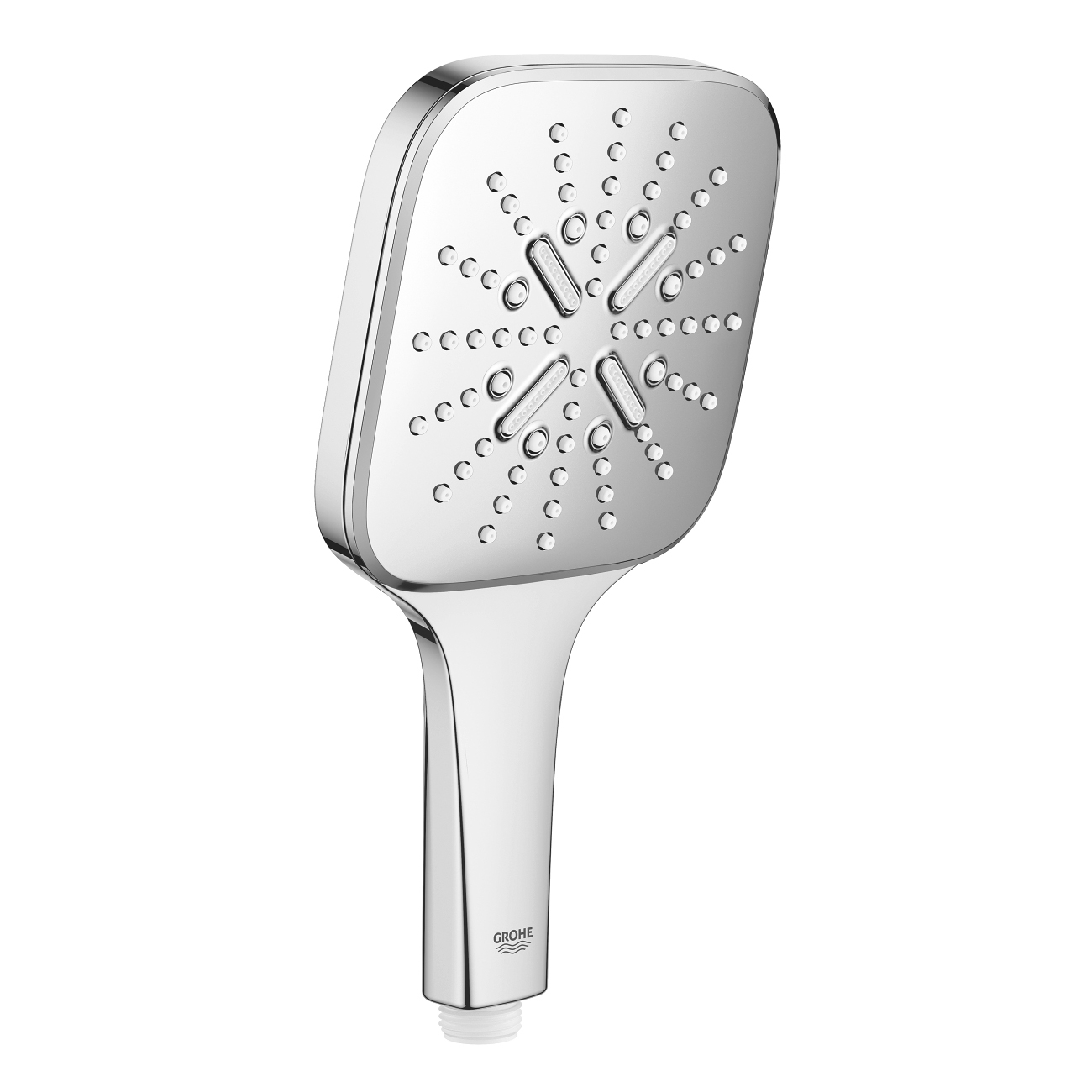 Лейка для душа Grohe Rainshower Smartactive 130 Cube (цвет - хром), 3 вида струи (26550000)
Лейка для душа Grohe Rainshower Smartactive 130 Cube (цвет - хром), 3 вида струи (26550000)