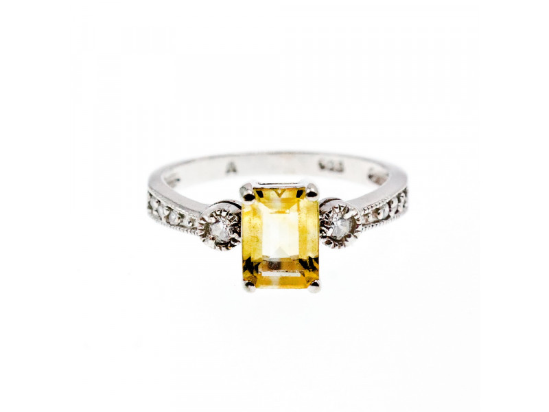Серебряное кольцо с желтым турмалином и фианитами Натуральный Sky Jewelry 003200
Серебряное кольцо с желтым турмалином и фианитами Натуральный Sky Jewelry 003200