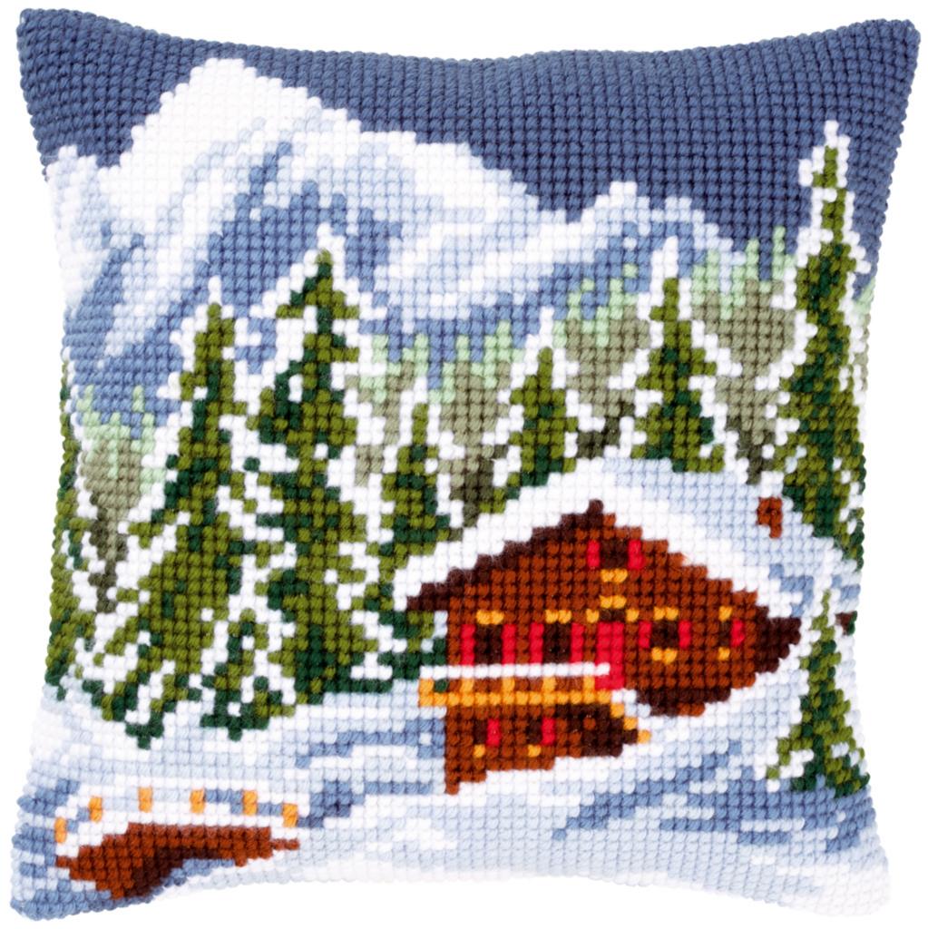 Набор для вышивания крестом (подушка) Vervaco Snow landscape Снежный пейзаж PN-0146240
Набор для вышивания крестом (подушка) Vervaco Snow landscape Снежный пейзаж PN-0146240