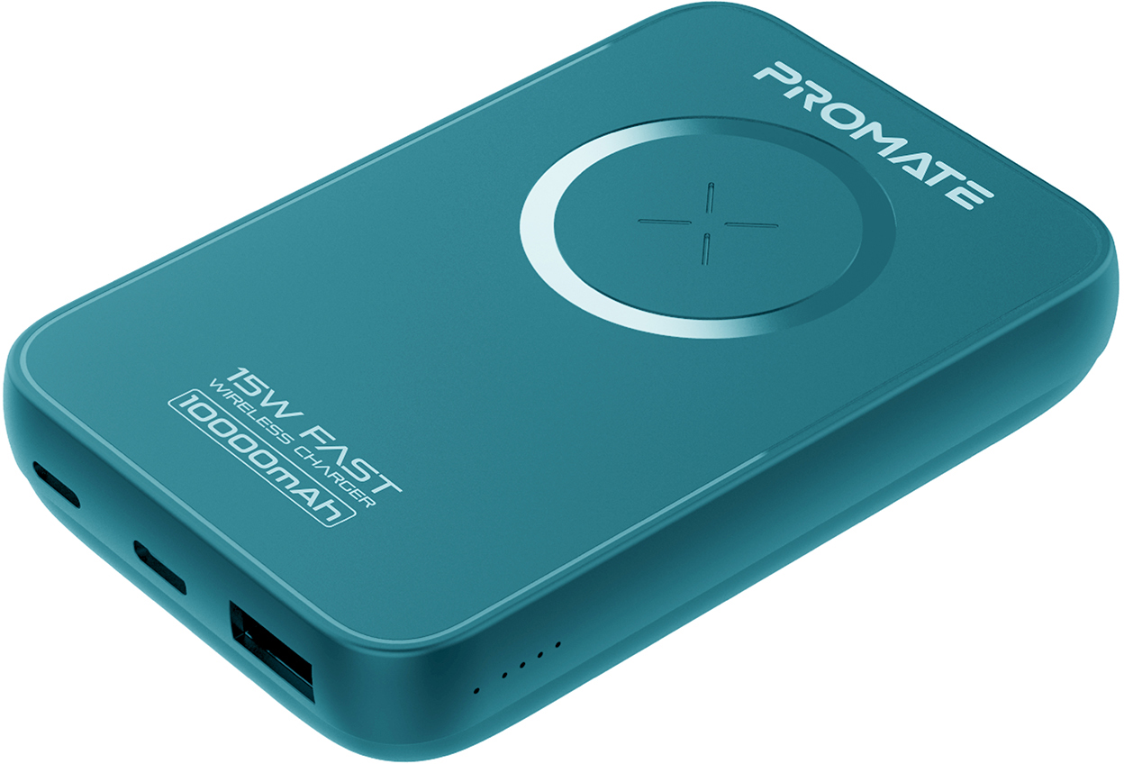 УМБ Promate PowerMag-10+ 10000 mAh MagSafe USB-C PD и USB-А QC3 Blue (powermag-10+.blue)
УМБ Promate PowerMag-10+ 10000 mAh MagSafe USB-C PD и USB-А QC3 Blue (powermag-10+.blue)