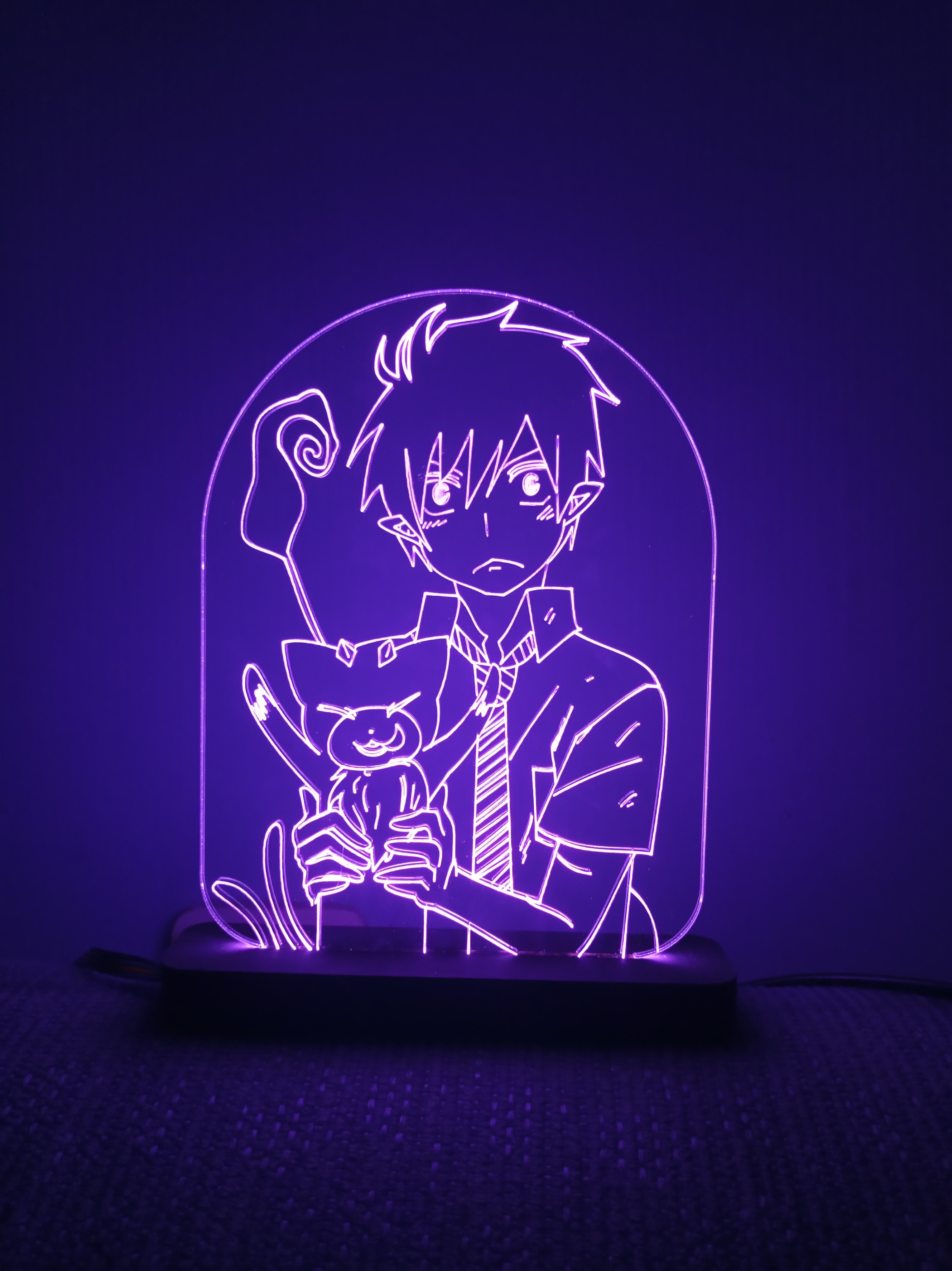 3D світильник-нічник Zayaka Синій Екзорцист Blue Exorcist Аніме RGB 15 кольорів 675
3D світильник-нічник Zayaka Синій Екзорцист Blue Exorcist Аніме RGB 15 кольорів 675