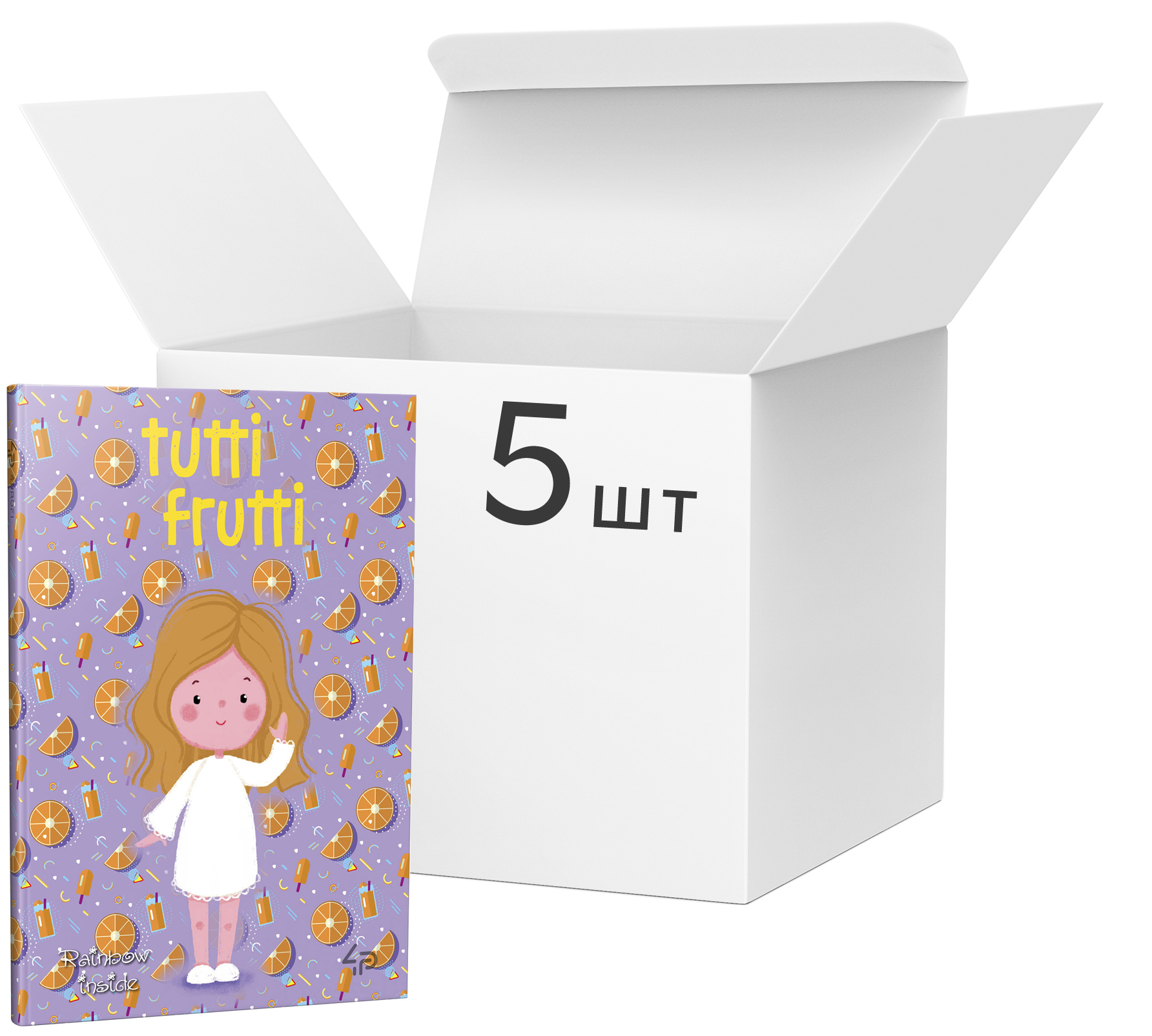 Упаковка блокнотов 4Profi Profiplan Artbook Rainbow Tutti Frutti A6 без линовки 48 листов Orange 5 шт (901326)
Упаковка блокнотов 4Profi Profiplan Artbook Rainbow Tutti Frutti A6 без линовки 48 листов Orange 5 шт (901326)