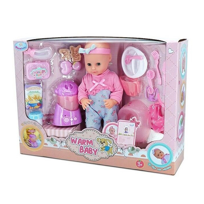 Детский игровой набор Пупс Warm Baby WZJ026G с аксессуарами (Розово-голубой костюмчик)
Детский игровой набор Пупс Warm Baby WZJ026G с аксессуарами (Розово-голубой костюмчик)