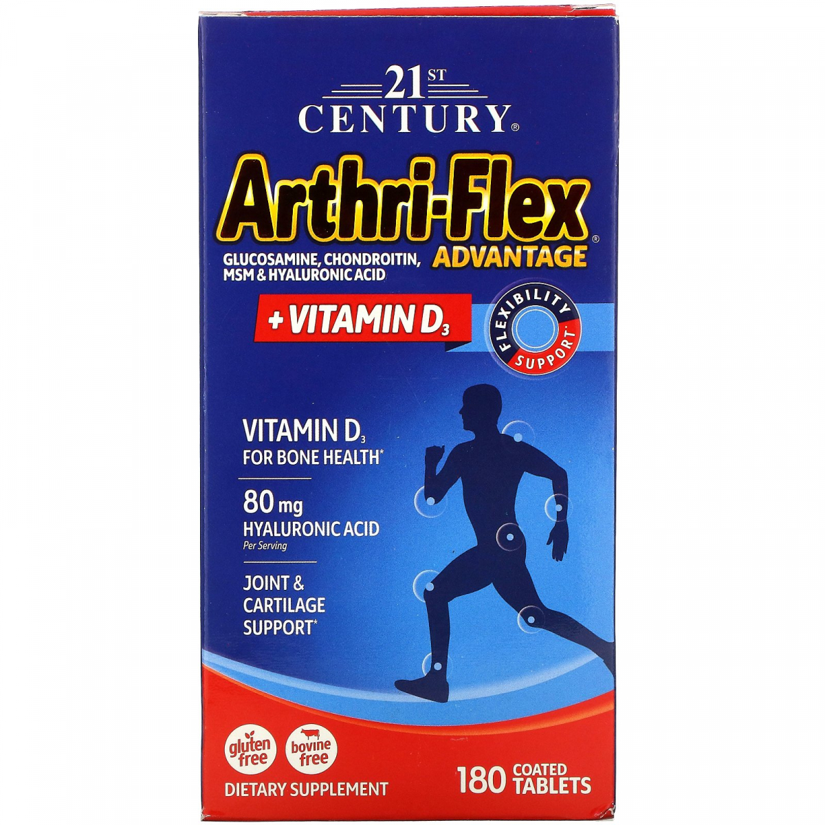 Arthri-Flex Advantage, + витамин D3, 21st Century, 180 таблетки, покрытые оболочкой
Arthri-Flex Advantage, + витамин D3, 21st Century, 180 таблетки, покрытые оболочкой