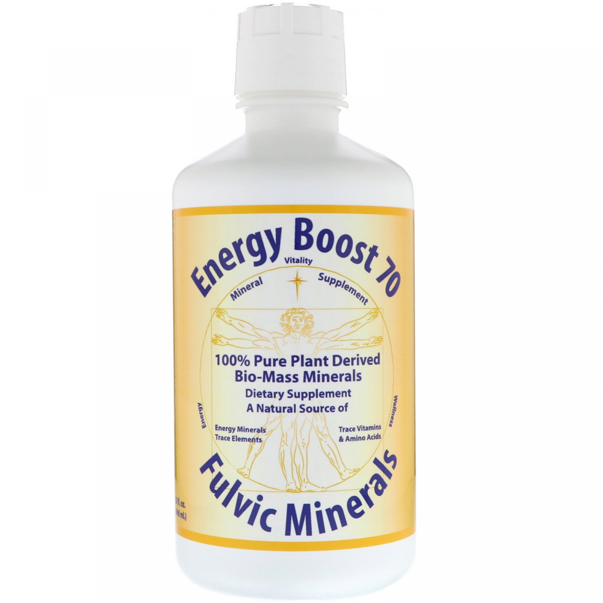 Energy Boost70, фульвовые минералы, Morningstar Minerals, 32 жидкие унции (946 мл)
Energy Boost70, фульвовые минералы, Morningstar Minerals, 32 жидкие унции (946 мл)