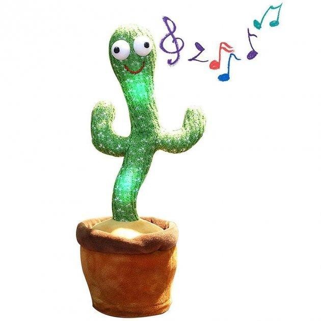 Танцующий кактус, музыкальная игрушка, Dancing Cactus ,34 см зеленого цвета
Танцующий кактус, музыкальная игрушка, Dancing Cactus ,34 см зеленого цвета