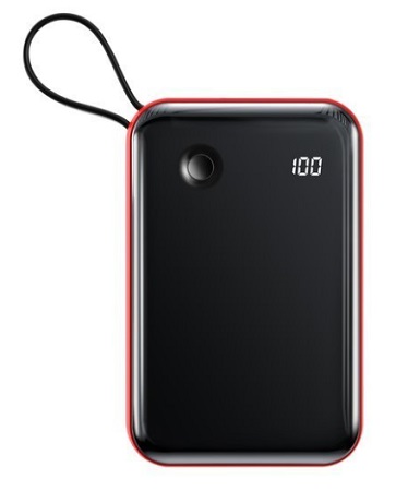 УМБ Baseus Mini S Digital Display 3A 10000 mAh (с кабелем Lightning) Red (PPXF-E09)
УМБ Baseus Mini S Digital Display 3A 10000 mAh (с кабелем Lightning) Red (PPXF-E09)