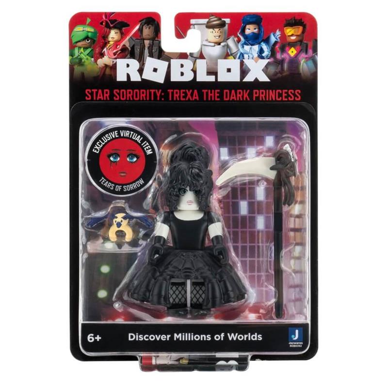 Роблокс игровая фигурка Jazwares Roblox Core Figures Star Sorority: Trexa the Dark Princess W9 (ROB0392)
Роблокс игровая фигурка Jazwares Roblox Core Figures Star Sorority: Trexa the Dark Princess W9 (ROB0392)