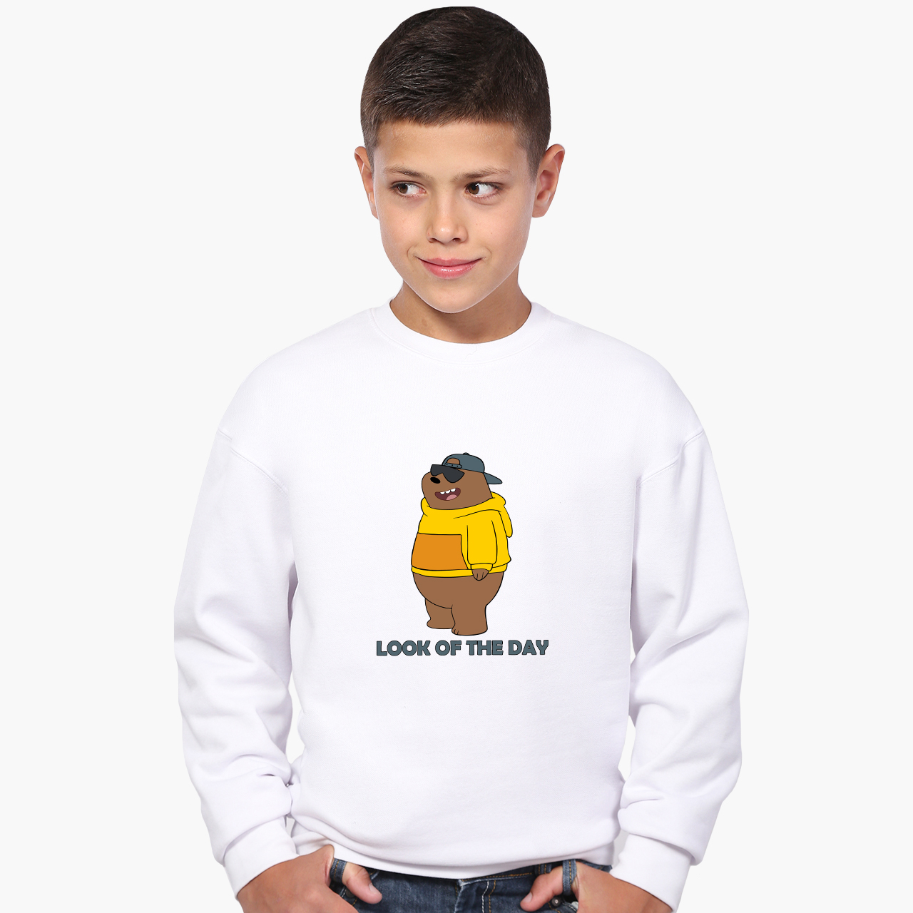 Свитшот для мальчиков Вся правда о медведях (We Bare Bears) (9509-2901-4) 158-164 см Белый
Свитшот для мальчиков Вся правда о медведях (We Bare Bears) (9509-2901-4) 158-164 см Белый