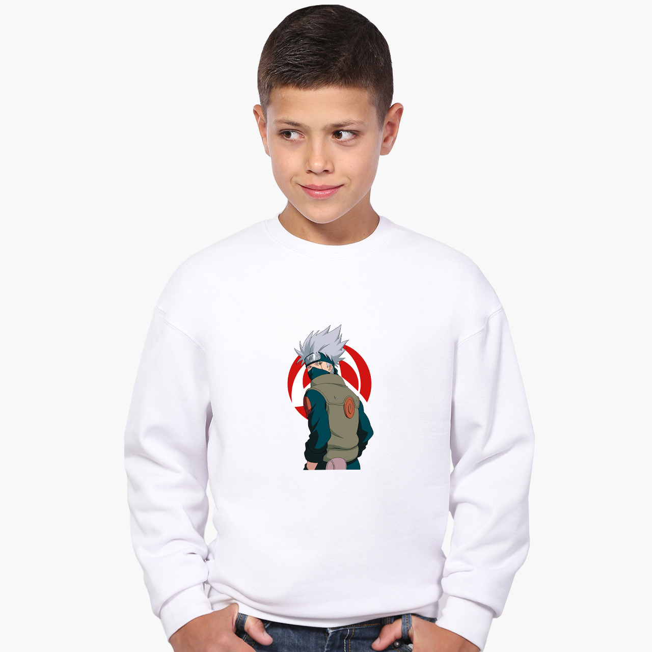 Свитшот для мальчиков Хатакэ Какаши Наруто (Hatake Kakashi) (9509-2820-4) 158-164 см Белый
Свитшот для мальчиков Хатакэ Какаши Наруто (Hatake Kakashi) (9509-2820-4) 158-164 см Белый