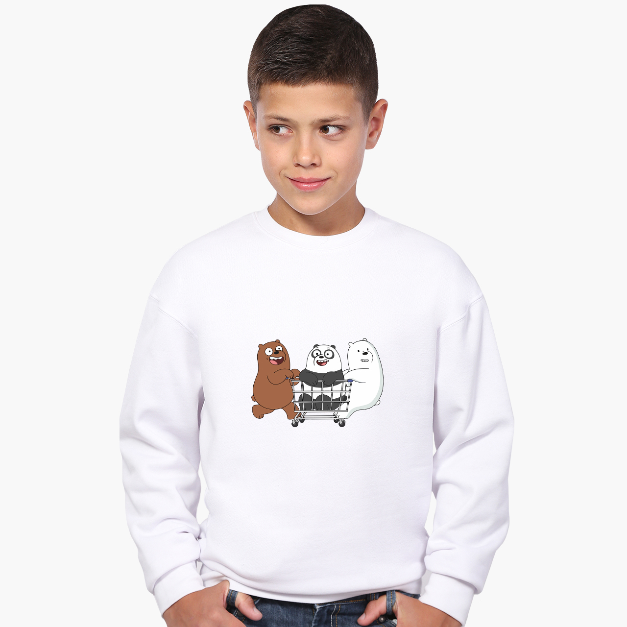Свитшот для мальчиков Вся правда о медведях (We Bare Bears) (9509-2891-4) 158-164 см Белый
Свитшот для мальчиков Вся правда о медведях (We Bare Bears) (9509-2891-4) 158-164 см Белый