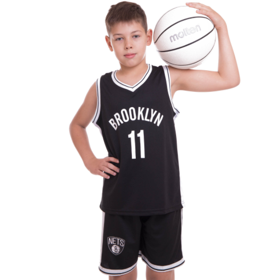 Форма баскетбольная детская NBA BROOKLYN 11 SP-Sport 3578 M (8-10 лет) Черно-белая (IN07622)
Форма баскетбольная детская NBA BROOKLYN 11 SP-Sport 3578 M (8-10 лет) Черно-белая (IN07622)