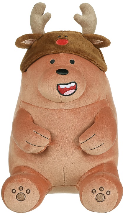 Мягкая игрушка Miniso We Bare Bears Special Edition гризли с оленьими рогами (6941447595091)
Мягкая игрушка Miniso We Bare Bears Special Edition гризли с оленьими рогами (6941447595091)