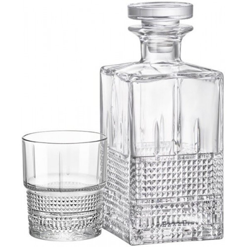 Набор для виски Bormioli Rocco Bartender Novecento 122136SS8021990 (370 мл/780 мл) - 7пр
Набор для виски Bormioli Rocco Bartender Novecento 122136SS8021990 (370 мл/780 мл) - 7пр