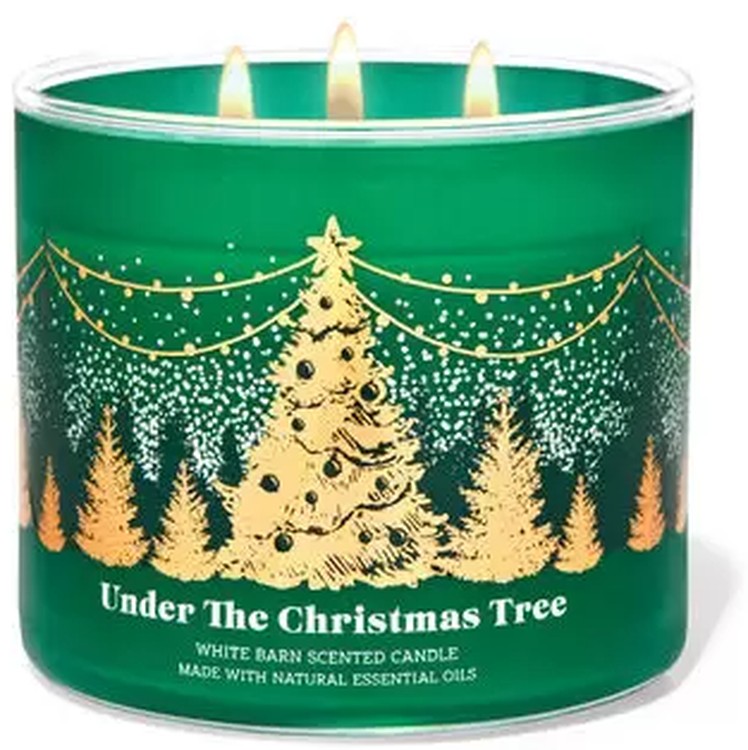 Свеча ароматизированная Bath and Body Works White Barn UNDER THE CHRISTMAS TREE 3-Wick Candle 411 г
Свеча ароматизированная Bath and Body Works White Barn UNDER THE CHRISTMAS TREE 3-Wick Candle 411 г