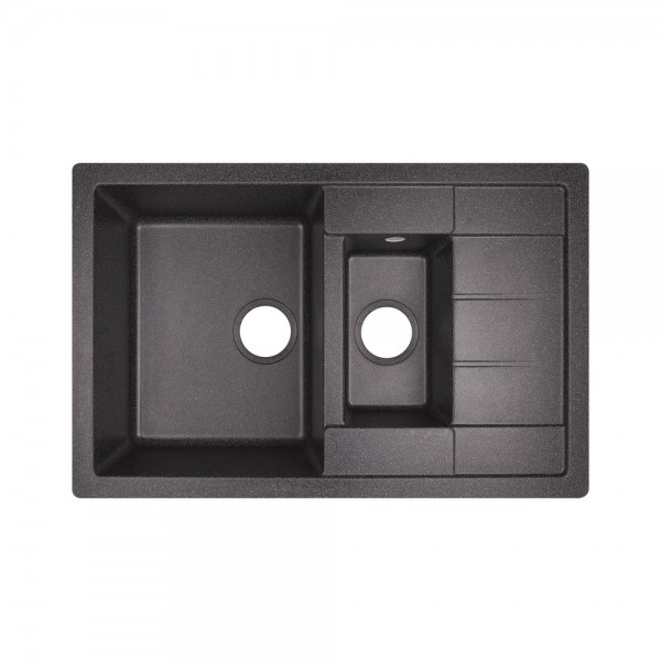 Кухонная мойка с дополнительной чашей Lidz 780x495/200 BLA-03 (LIDZBLA03780495200)
Кухонная мойка с дополнительной чашей Lidz 780x495/200 BLA-03 (LIDZBLA03780495200)